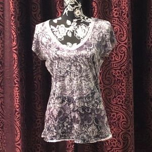 🌞 5/$25 Summer Sale 🌞 Sheer burnout tee